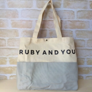 ルビー アンド ユー(RUBY AND YOU)のRUBY AND YOU ムック トートバッグ(トートバッグ)