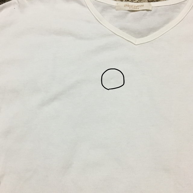 フリンジTシャツ レディースのトップス(Tシャツ(半袖/袖なし))の商品写真