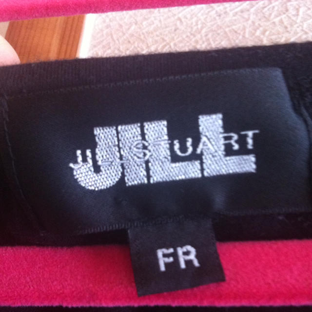 JILLSTUART(ジルスチュアート)の【JILL】美品 ロゴ入りワンピ レディースのワンピース(ミニワンピース)の商品写真