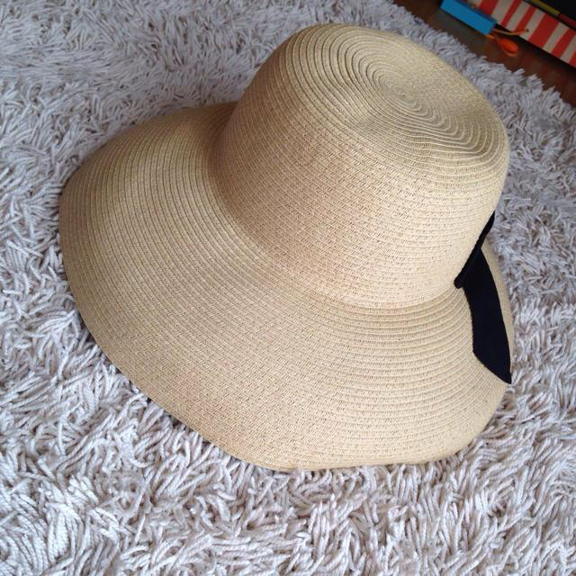 AG(エージー)の麦わら帽子♡日よけに♡リボン付き レディースの帽子(ハット)の商品写真