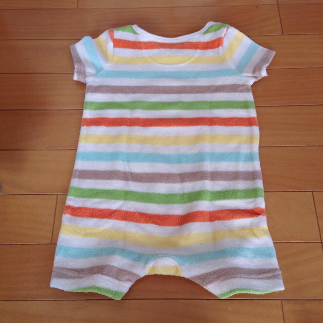 babyGAP(ベビーギャップ)のパイル地カバーオール 80 キッズ/ベビー/マタニティのベビー服(~85cm)(カバーオール)の商品写真