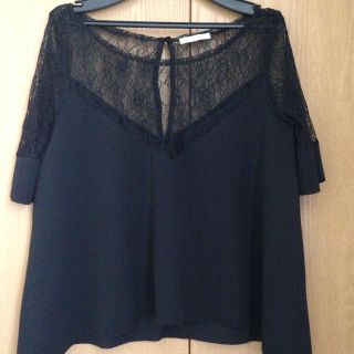 ザラ(ZARA)のZARA レーストップス(シャツ/ブラウス(長袖/七分))