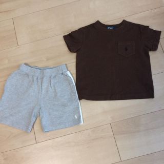 ポロラルフローレン(POLO RALPH LAUREN)の最終お値下げ⭐︎ラルフローレン Tシャツ&ハーフパンツ セット(Ｔシャツ)