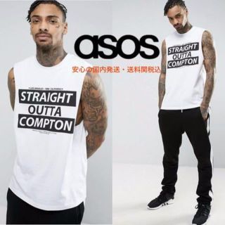 エイソス(asos)の売りたいので、超お得にします！！新品☆ASOSノースリーブTシャツ♪(Tシャツ/カットソー(半袖/袖なし))