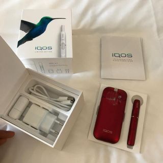 新品未使用★欧州限定品 アイコス レッド iQOS RED  赤(その他)