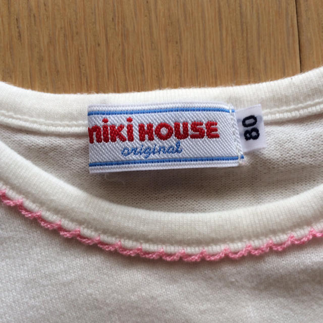 mikihouse(ミキハウス)のミキハウス✴︎80ロンT 靴下付 レディースのトップス(Tシャツ(長袖/七分))の商品写真