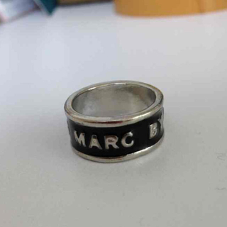 マークバイマークジェイコブス(MARC BY MARC JACOBS)の新品♡MARC JACOBS ロゴリング(リング(指輪))