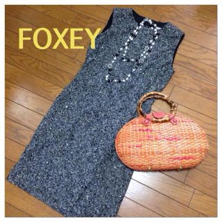 フォクシー(FOXEY)のFOXEY  ワンピース(ひざ丈ワンピース)