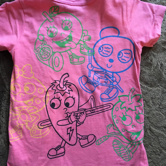 HYSTERIC MINI(ヒステリックミニ)のヒスミニピンクのTシャツ キッズ/ベビー/マタニティのキッズ服女の子用(90cm~)(Tシャツ/カットソー)の商品写真