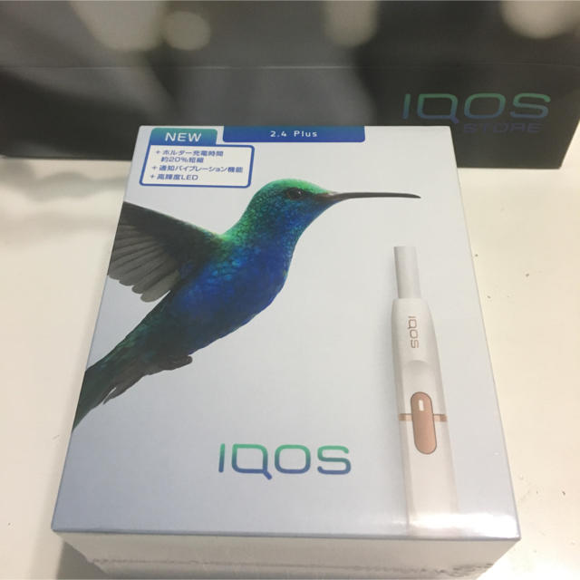 注目ショップ・ブランドのギフト iQOS  お値下げ！ 新型 新品、未使用 2.4Plus  タバコグッズ