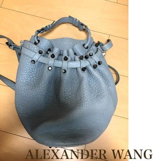 アレキサンダーワン(Alexander Wang)のnina様専用  ALEXANDER WANGディエゴ 限定色 グレー(ショルダーバッグ)