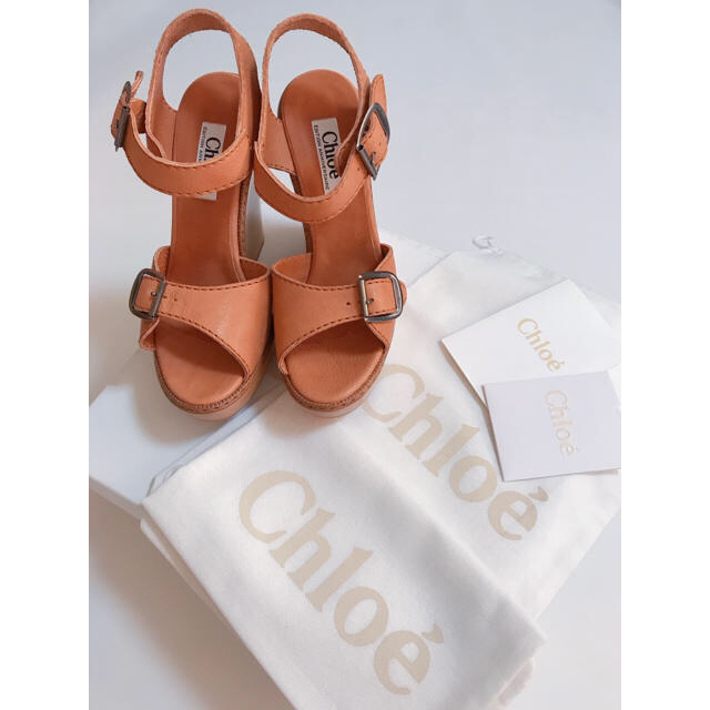 Chloe(クロエ)の新品半額♡幻Chloeクロエ60周年記念限定サンダル♡梨花 レディースの靴/シューズ(サンダル)の商品写真