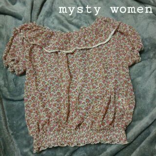 ミスティウーマン(mysty woman)のmysty women カットソー(Tシャツ(半袖/袖なし))