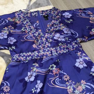 エイチアンドエム(H&M)の送込☆着物風OP(ひざ丈ワンピース)