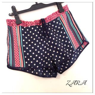 ザラ(ZARA)のZARA♡ドットプリントショーパン(ショートパンツ)