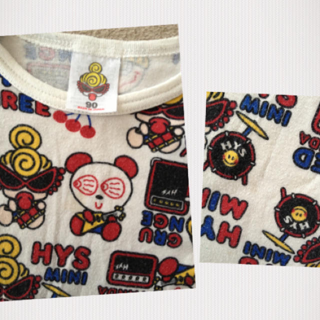 HYSTERIC MINI(ヒステリックミニ)のヒスミニ★総柄Tシャツ90cm キッズ/ベビー/マタニティのキッズ服男の子用(90cm~)(その他)の商品写真