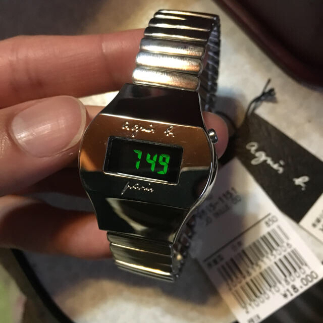 agnes b.(アニエスベー)のwalkblind様専用 電池OK 新品タグ付き アニエス 腕時計 レディースのファッション小物(腕時計)の商品写真