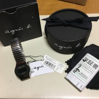 アニエスベー(agnes b.)のwalkblind様専用 電池OK 新品タグ付き アニエス 腕時計(腕時計)