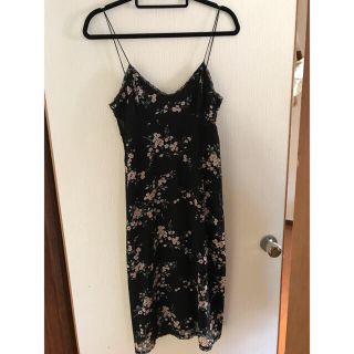 ザラ(ZARA)のザラ 花柄キャミソールワンピース(ロングワンピース/マキシワンピース)