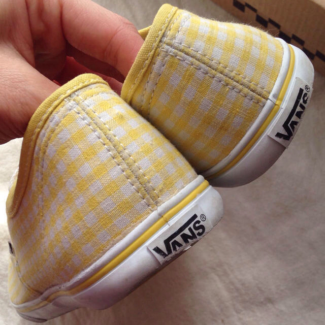 VANS(ヴァンズ)のVANS ギンガムチェック レディースの靴/シューズ(スニーカー)の商品写真