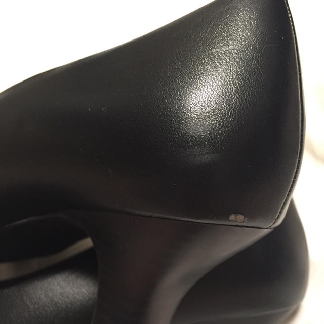 黒パンプス 24.5cm レディースの靴/シューズ(ハイヒール/パンプス)の商品写真