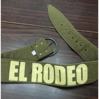 エルロデオ(EL RODEO)のEL RODEO カーキベルト(ベルト)