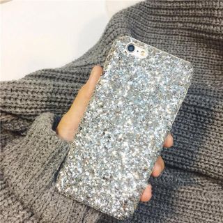 大人気☆ 韓国 オルチャン iPhone7 グリッター ラメ キラキラ☆(iPhoneケース)