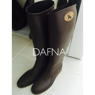 ダフナブーツ(Dafna Boots)のDAFNA 美品(レインブーツ/長靴)