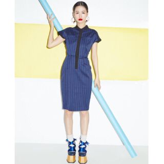 パメオポーズ(PAMEO POSE)のsale! 新品2.6万 SPICY DRESS(ひざ丈ワンピース)