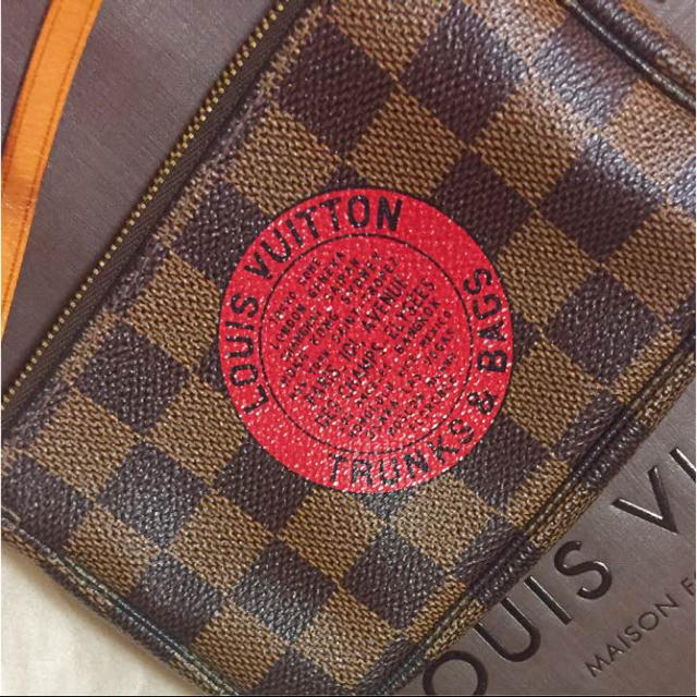 LOUIS VUITTON(ルイヴィトン)の正規品 ルイヴィトンダミエ　ミニポシェット・アクセソワール レディースのファッション小物(ポーチ)の商品写真