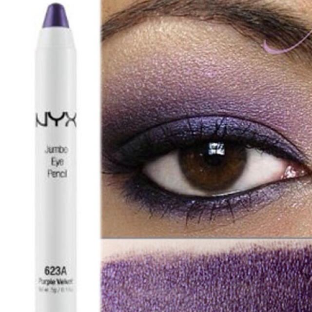 NYX(エヌワイエックス)のNYX Jumbo Eye Pencil [623A パープルベルベット] コスメ/美容のベースメイク/化粧品(アイライナー)の商品写真