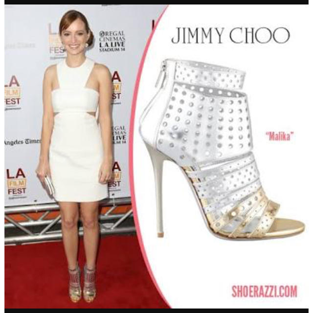 JIMMY CHOO(ジミーチュウ)の美品 本物 Jimmy Choo Marika  レディースの靴/シューズ(ハイヒール/パンプス)の商品写真