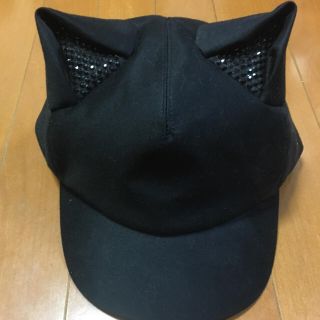 【新品・未使用品！】CA4LA カシラ 猫耳 キャップ ブラック【匿名配送！】