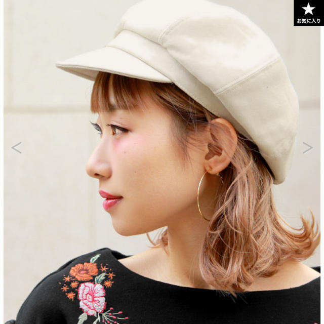PAGEBOY(ページボーイ)のキャスケット帽 レディースの帽子(キャスケット)の商品写真