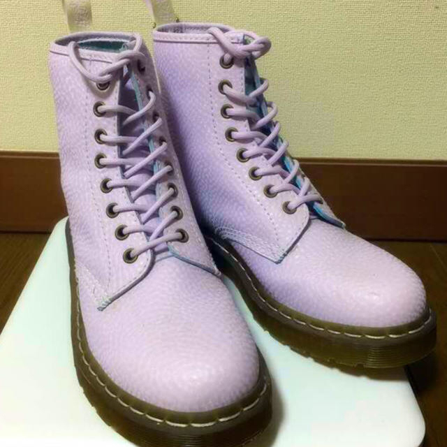 Dr.Martens 希少 ライラック 8ホール-