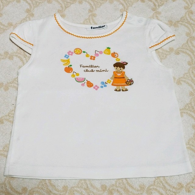 familiar(ファミリア)のfamiliar　ファミリア　トップス/シャツ 美品 キッズ/ベビー/マタニティのキッズ服女の子用(90cm~)(Tシャツ/カットソー)の商品写真