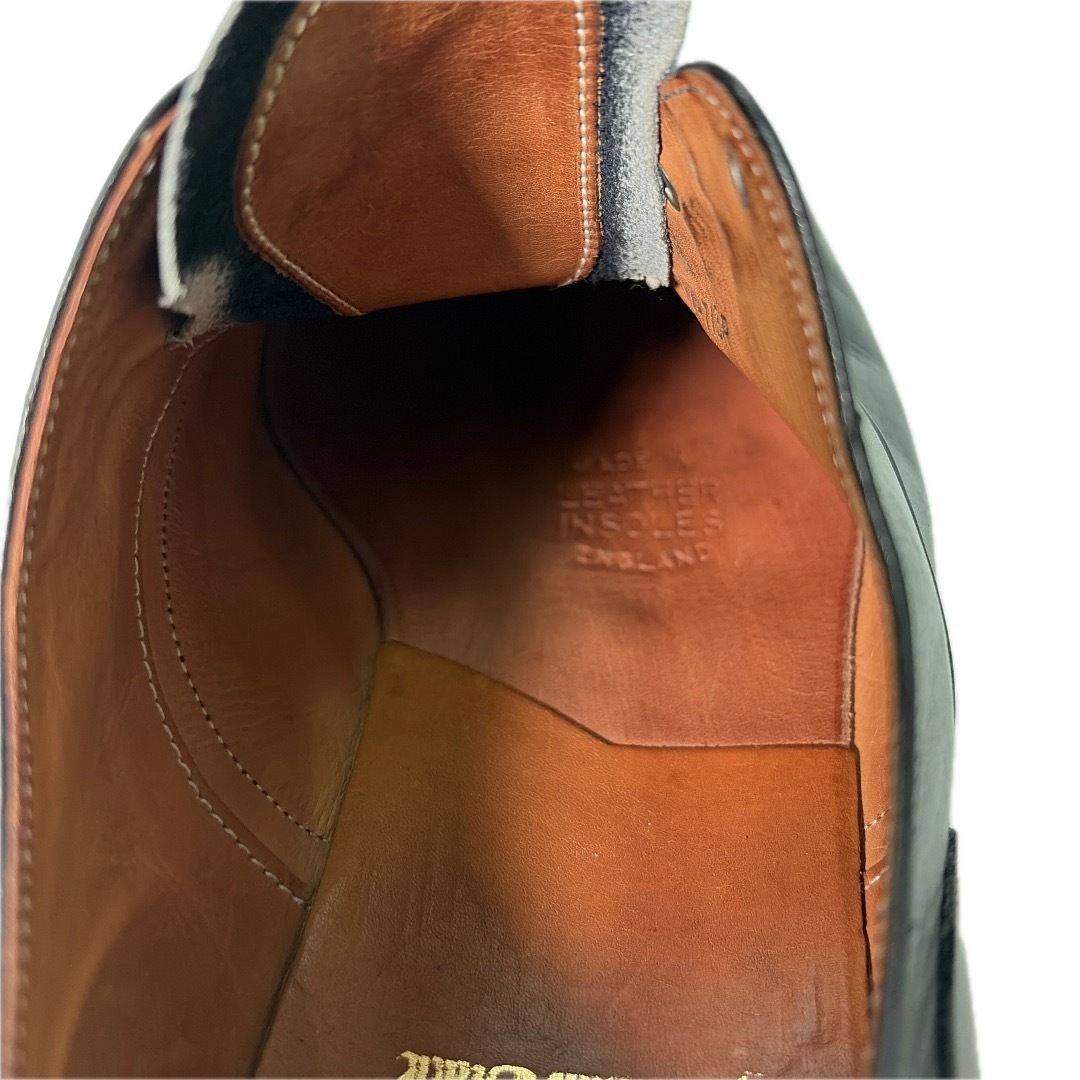 CHEANEY(チーニー)のROYAL TWEED チーニー チャーチ ストレートチップ レザーシューズ 黒 メンズの靴/シューズ(ドレス/ビジネス)の商品写真