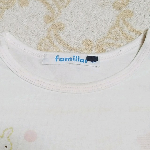 familiar(ファミリア)のfamiliar　ファミリア　Tシャツ/カットソー　90 キッズ/ベビー/マタニティのキッズ服女の子用(90cm~)(Tシャツ/カットソー)の商品写真