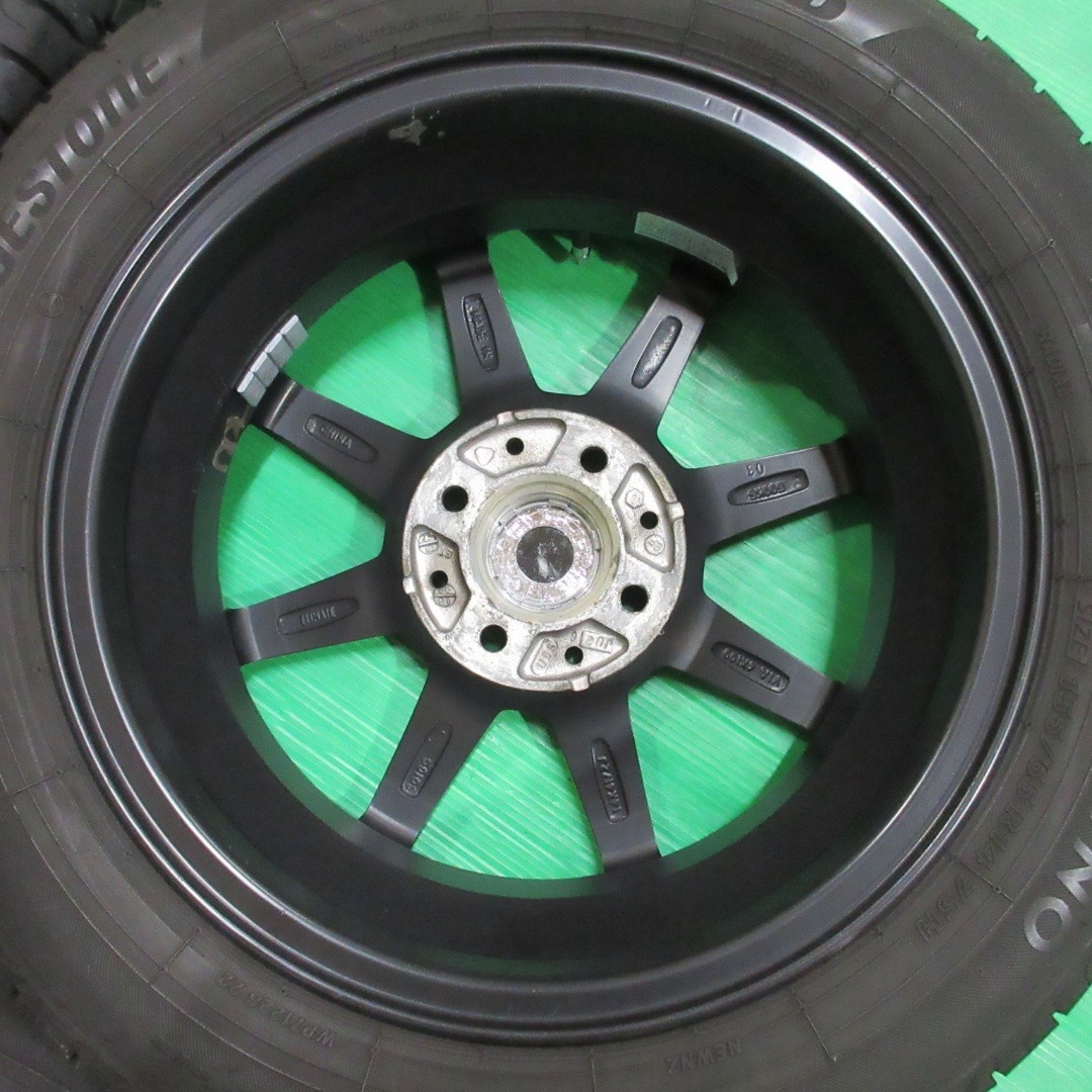 BRIDGESTONE - タント 155/65R14 2024年バリ山夏タイヤ N-BOX