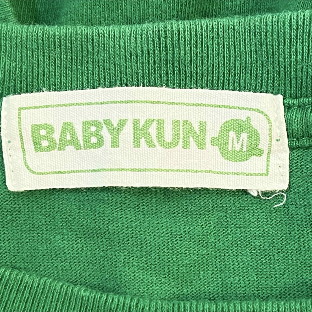 ベイビーくん 子供Tシャツ Mサイズ 100㎝相当 ハッピーハッピーベイビーくん キッズ/ベビー/マタニティのキッズ服男の子用(90cm~)(Tシャツ/カットソー)の商品写真