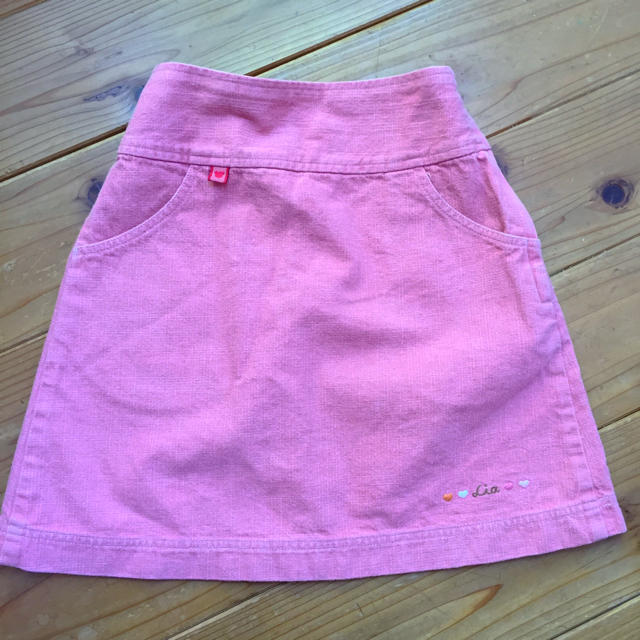 familiar(ファミリア)の再値下げ！familiar ピンク スカート 110 キッズ/ベビー/マタニティのキッズ服女の子用(90cm~)(スカート)の商品写真