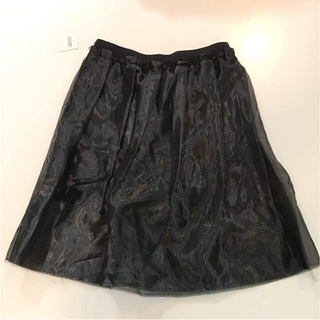 シェル(Cher)のcher Bianca's closet 新品シースルースカートショートパンツ(ひざ丈スカート)