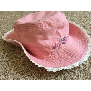 ニットプランナー(KP)の帽子 ニットプランナー 女の子 送料無料 ピンク 子供 夏 キッズ 日除け(帽子)