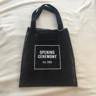 オープニングセレモニー(OPENING CEREMONY)の【人気！】OPENING CEREMONY メッシュトートBAG(トートバッグ)