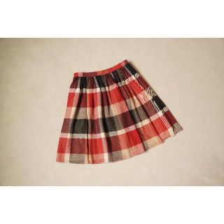 バーバリー(BURBERRY)の新品完売 バーバリーブルーレーベル クレストブリッジ チェック柄 スカート 36(ひざ丈スカート)