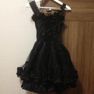 ボディライン(BODYLINE)の新品☆BODY LINE ゴスロリOP(ミニワンピース)