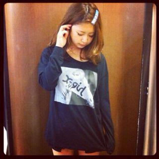 エックスガール(X-girl)のx-girlロンT(Tシャツ(長袖/七分))