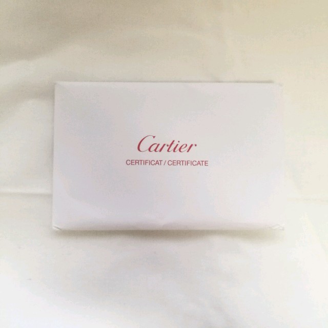 Cartier(カルティエ)のカルティエ　Cartier　カルチェ　指輪　ラブリング　保証書　セット レディースのアクセサリー(リング(指輪))の商品写真