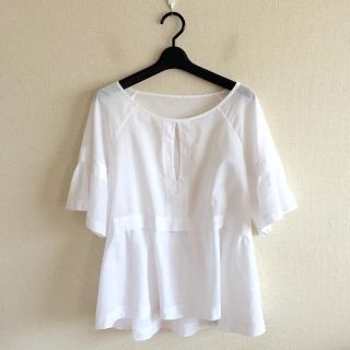 ドレステリア(DRESSTERIOR)のドレステリア♡ホワイトプルオーバーシャツ(シャツ/ブラウス(半袖/袖なし))