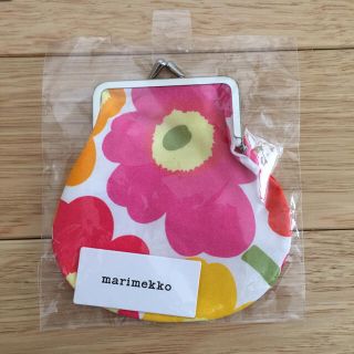 マリメッコ(marimekko)のマリメッコ  marimekko がま口 ポーチ ウニッコ 新品 (ポーチ)